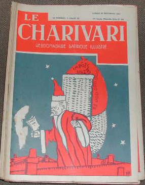 Le Charivari hebdomadaire satirique illustré nouvelle série N° 78, 96ème année.