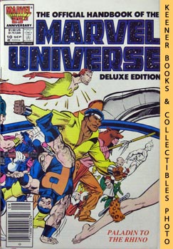 The Official Handbook Of The Marvel Universe, Deluxe Edition: Vol. 2 No. 10, Sept 1986 * Paladin ...