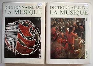Dictionnaire de la musique en 2 volumes
