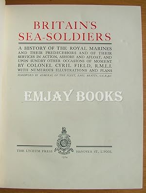 Britain's Sea Soldiers. Vol:1