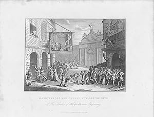 GRABADO - MASQUERADES AND OPERAS, BURLINGTON GATE