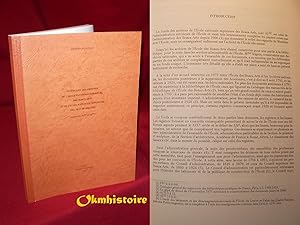 Inventaire des Archives de l'Ecole nationale supérieure des beaux-arts et de l'Ecole nationale su...