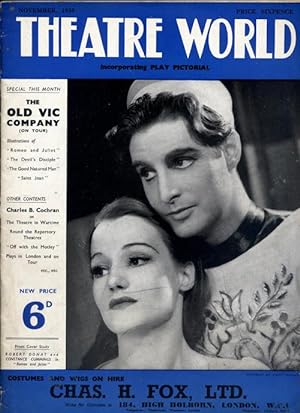 THEATRE WORLD: November 1939 Vol XXXII No. 178 (Incorporating Play Pictorial)