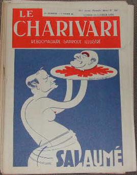 Le Charivari, hebdomadaire satirique illustre-Nouvelle série N° 397, 102ème année.