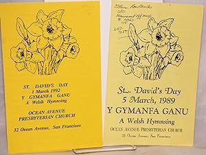 St. David's Day, 1 March 1992, Y Gymanfa Ganu: A Welsh Hymnsing