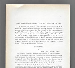 The Greenland Scientific Expedition Of 1895, in Two Parts