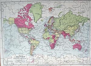 [Jigsaw Maps] The World on Mercator's Projection. Scotland. Europe
