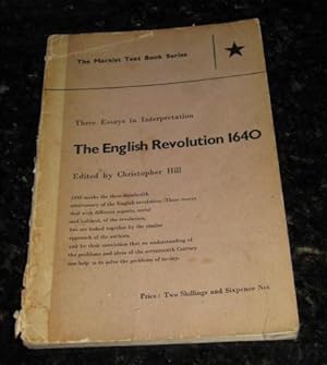 The English Revolution - Three Essays