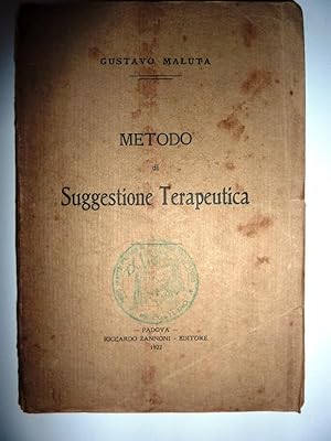 "METODO DI SUGGESTIONE TERAPEUTICA"
