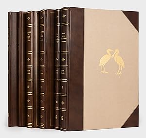 Six limited edition volumes on Australian birds by Frank Morris are offered as one lot. The colle...