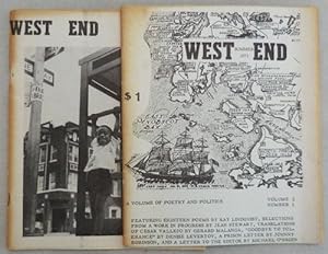 West End Volume 2 Number 1 and Volume 3 Number 2 (Both Inscribed)