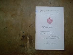 1905-1955: 50ième Anniversaire - 50ste Verjaaring: Exposition Philatélique - Postzegel-Tentoonste...