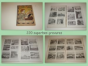 Le Tour du Monde en Images. Album Géographique avec 220 gravures (1900).
