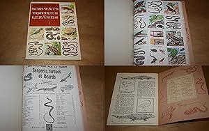 Serpents, Tortues et Lézards. L'Encyclopédie par le Timbre N° 45 - Complet.