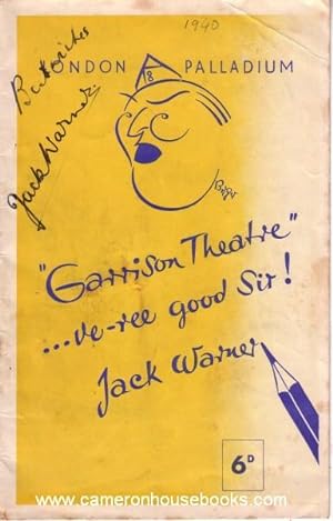Theatre programme. London Palladium. George Black presents Jack Hylton's "Garrison Theatre".