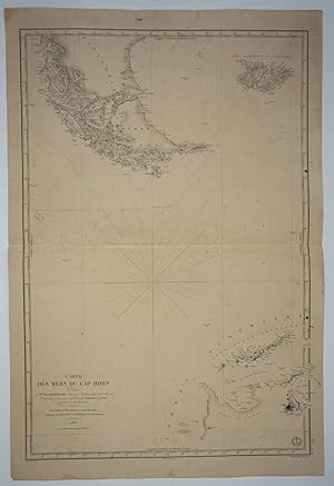 Carte des Mers du Cape Horn