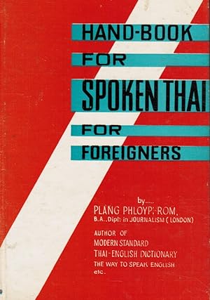 Hand-Book for Spoken Thai for Foreigners