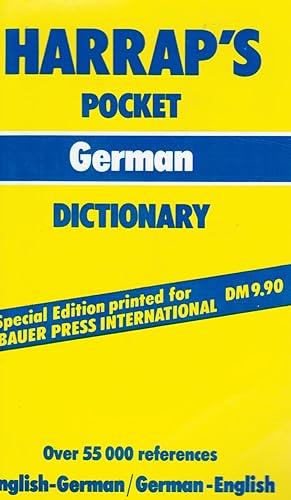 Harrap's Pocket German Dictionary