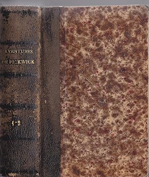 Aventures de Mr Pickwick. 2 volumes relié ensemble