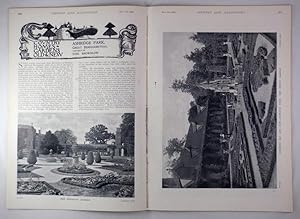 Original Issue of Country Life Magazine Dated November 5th 1898 with a Main Feature on Ashridge P...