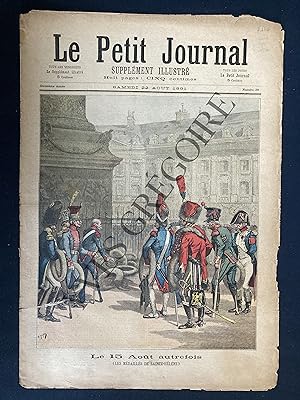 LE PETIT JOURNAL-N°39-SAMEDI 22 AOUT 1891