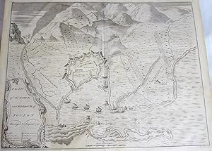 Plan of the Town and Harbour of Toulon, Besieged August 1707