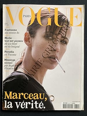 VOGUE PARIS-N°839-AOUT 2003-SOPHIE MARCEAU