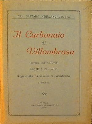 Il carbonaio di Villombrosa (ovvero espiazione)