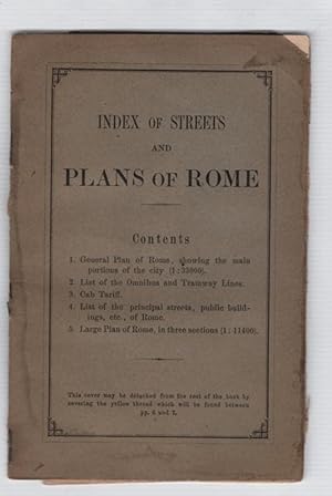Index of Streets and Plans of Rome