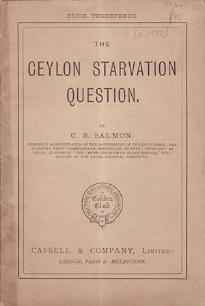 The Ceylon Starvation Question.