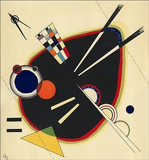 COMPOSITION VI. Lithographie / lithograph from Vassily KANDINSKY.