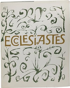 Ecclesiastes, or, The Preacher, Handwritten and Illuminated by Ben Shahn