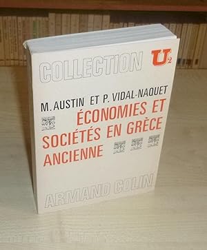 Economies et sociétés en Grèce ancienne, Collection U2 Armand Colin 1988