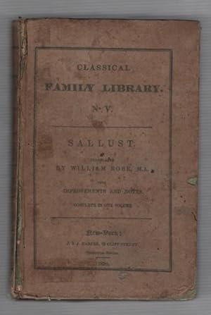 Classical Family Library V: Sallust