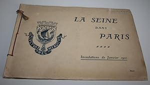 LA SEINE DANS PARIS : INONDATIONS DE JANVIER 1910 - 32 photographies.