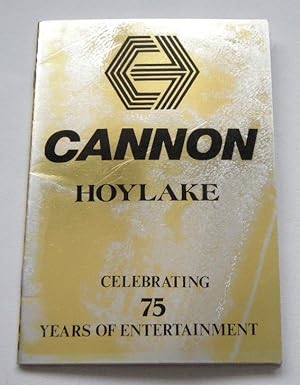 CANNON HOYLAKE - Celebrating 75 Years of Entertainment