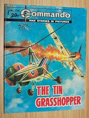 Commando War Stories In Pictures: #1796: The Tin Grasshopper