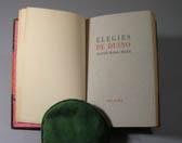 Elegies de Duino. Translated by Rainer Biemel