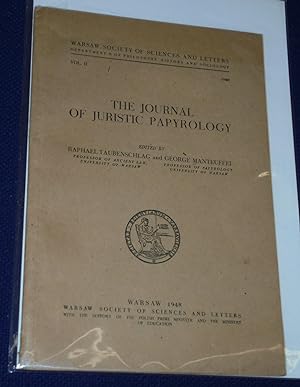 The Journal of Juristic Papyrology, Papyri E Collectione Varsoviensi
