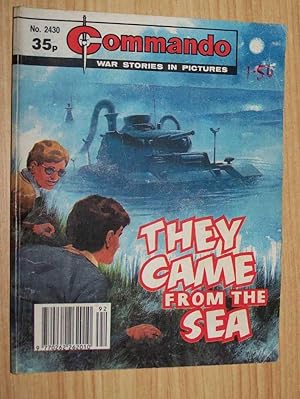 Commando War Stories In Pictures: #2430: They Came From The Sea