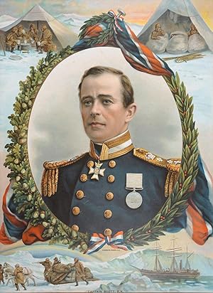 Captain Scott, R.N. Large commemorative print in full color