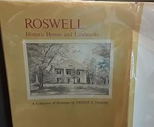 Roswell: Historic Homes and Landmarks (GA.) * SIGNED * by BOTH - PLUS Original Vintage Photos Lai...