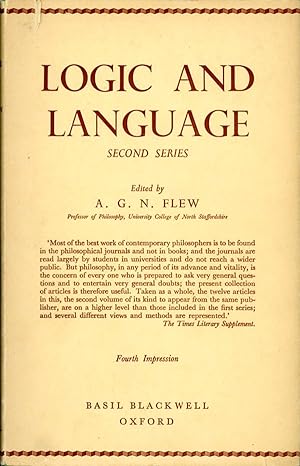 Logic and Language: Second Series (Hardcover)