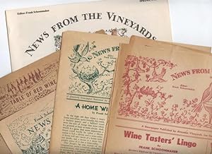 7 Items primarily related to Frank Schoonmaker, Almaden Vineyards, and Santa Clara County winemak...