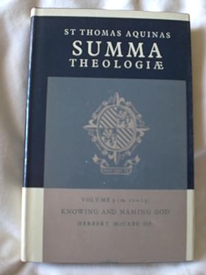 Summa Theologiae; Volume 3:Knowing and Naming God