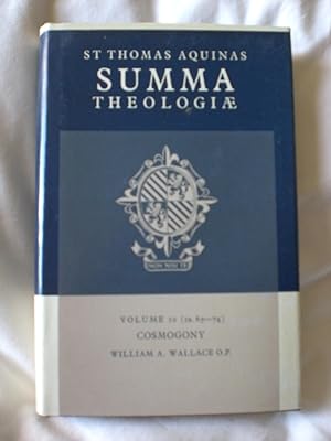 Summa Theologiae; Volume 10 - Cosmogony