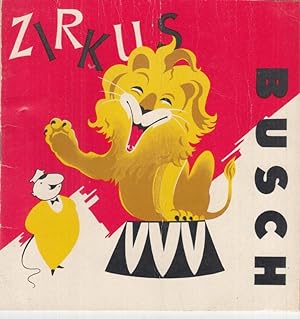 Programmheft des Zirkus Busch: Allez hopp ! - Mitwirkende: Hanno Coldam, Rudi Bremlow, 3 Ricoras,...