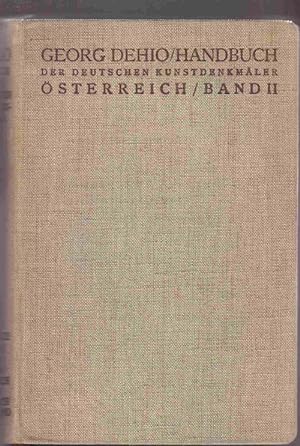 Der Deutschen Kunstdenkmaler. Vol. II. Wien, Niederosterreich, Oberosterreich Und Burgenland