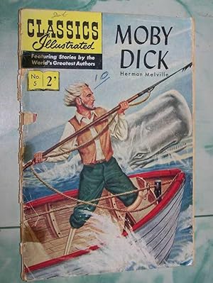 Moby Dick: Classics Illustrated #5: (HRN126)