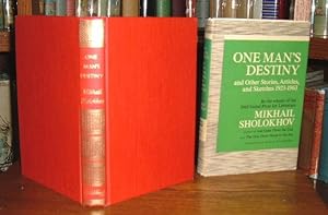One Man's Destiny and other Stories, Articles, and Sketches 1923-1963